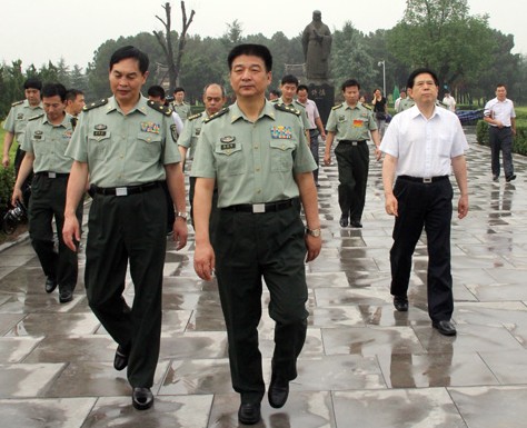 济南军区参谋长赵宗岐中将